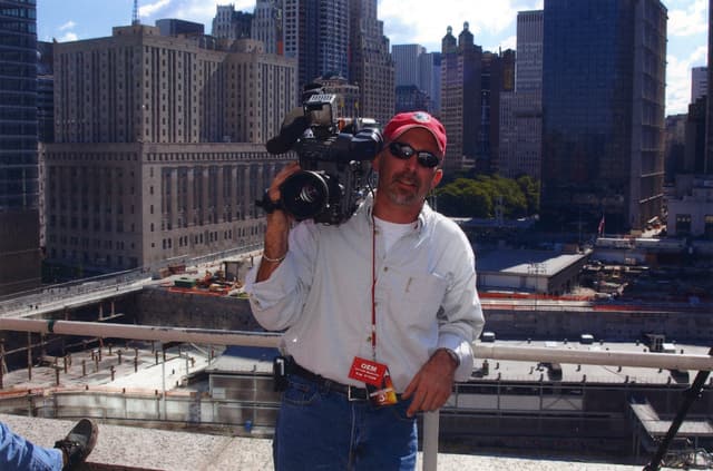 Jim at 9/11 site
