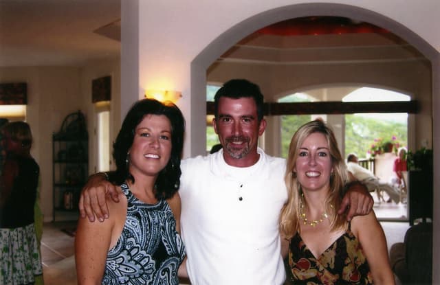 Jennifer, Jim and Leslie Cox